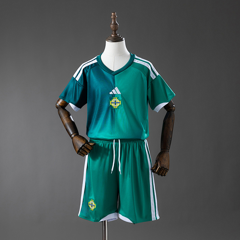 Northern Ireland 2026 Home Kids kit Jersey SIZE 16-28